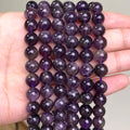 Stone Beads Round Black Lava Volcanic-Style for DIY Jewelry Making Craft Beads
