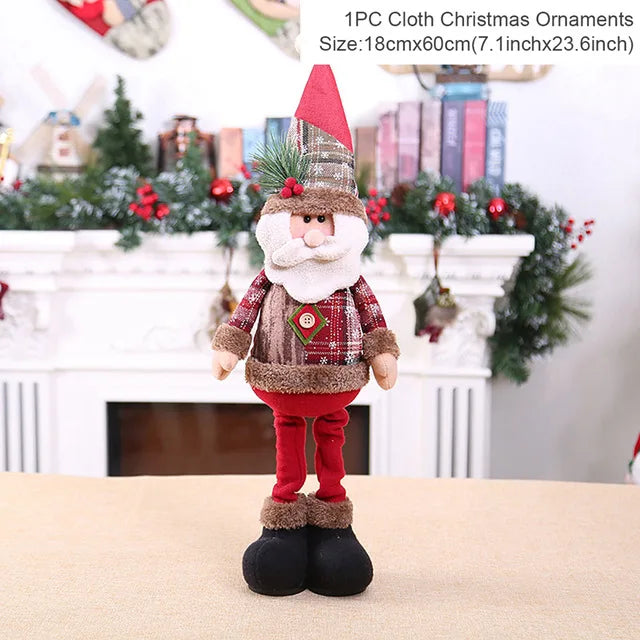 Christmas Doll Ornaments Merry Christmas Decorations For Home Xmas Decor Gifts
