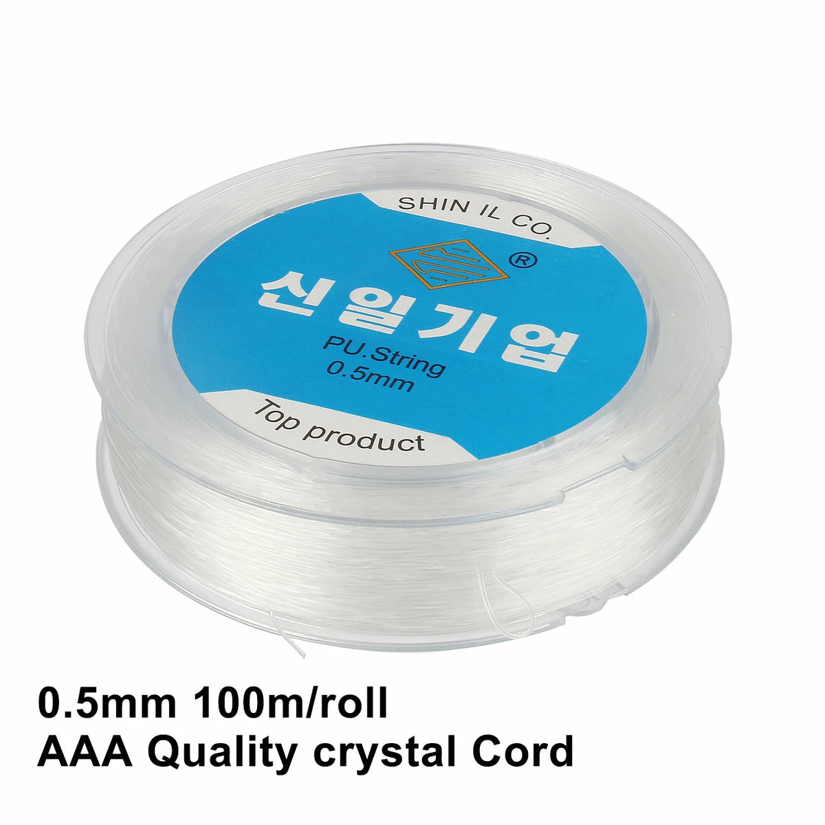 Elastic Beading Cord Clear Crystal Stringing Line DIY Jewelry Making