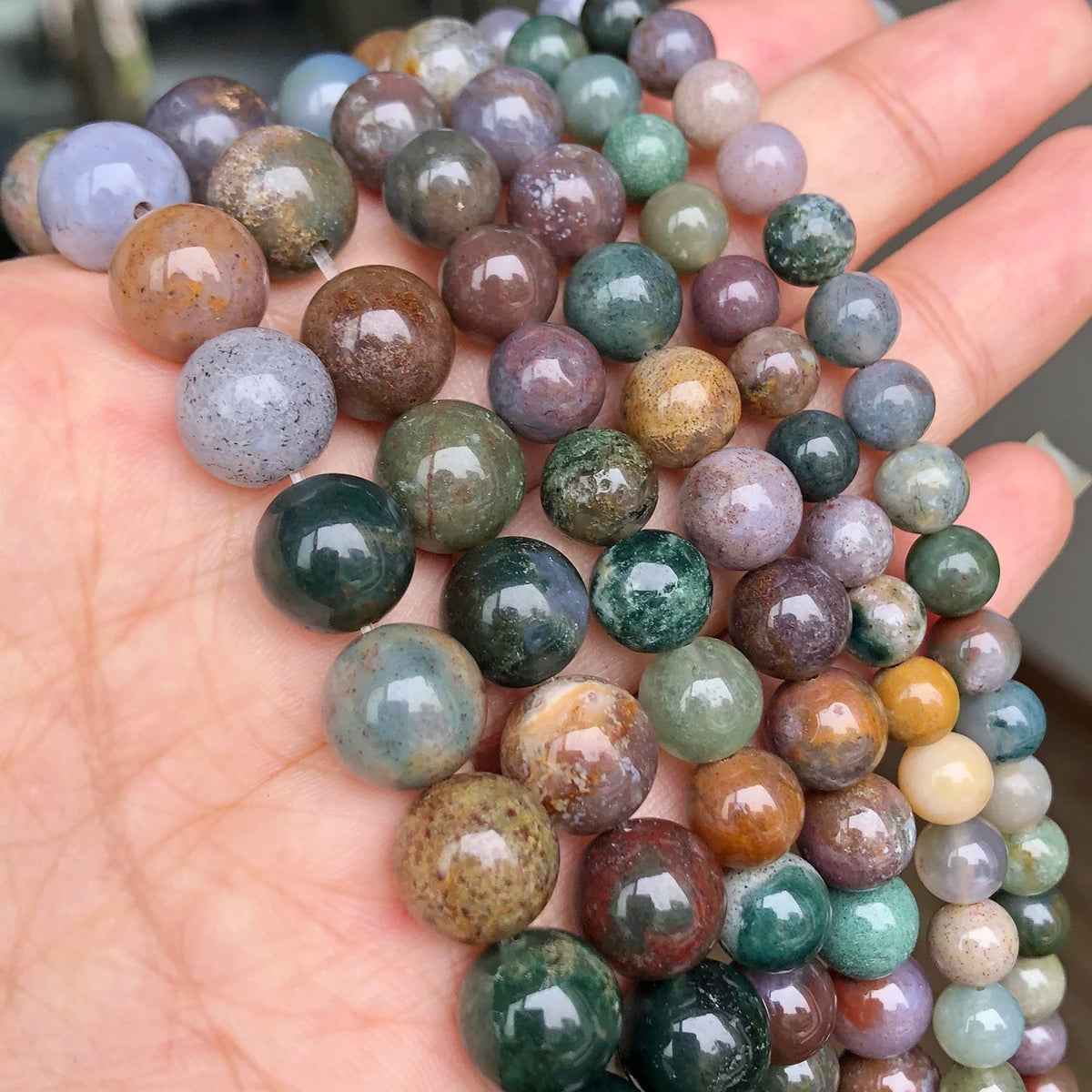 Stone Beads Round Yellow Tiger Eye for DIY Jewelry Making Bracelet Supplies