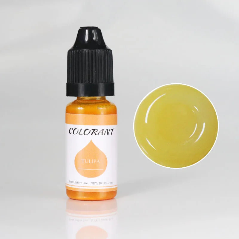 Candle & Soap Liquid Dye, 10ml — 24 Colors, Resin & Craft Pigment