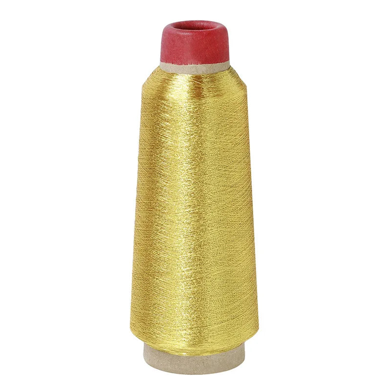 Embroidery Floss, Metallic Gold & Silver Colors for Handmade Needlework