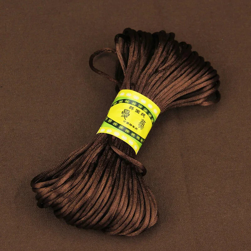 Beading Supplies, Satin-Style Cord for Chinese Knots, Macrame & Bracelets