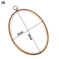 Embroidery Hoop, Wood-Effect Ring for Cross-Stitch & Needlecraft Projects