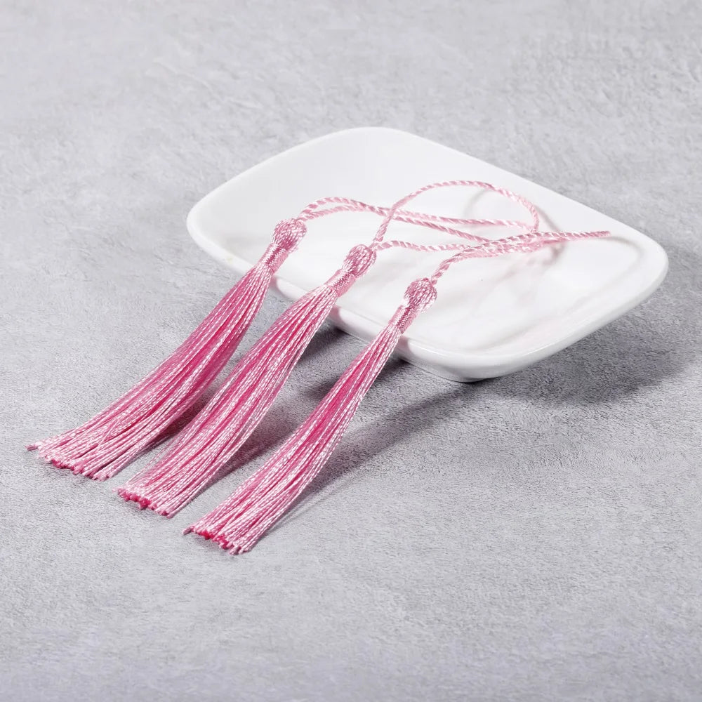 Tassel Trim Fringe Sewing Curtains Hanging Rope Silk Tassels DIY Jewelry Making