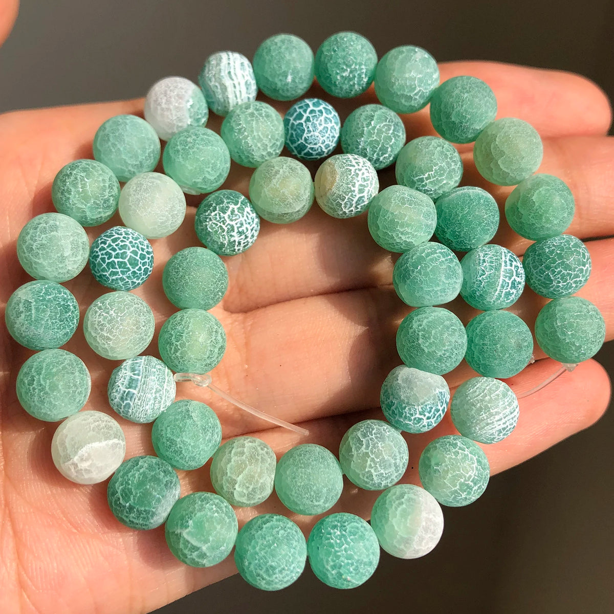 Stone Beads Matte Pink Zebra Jasper Howlite Styles for DIY Jewelry Making