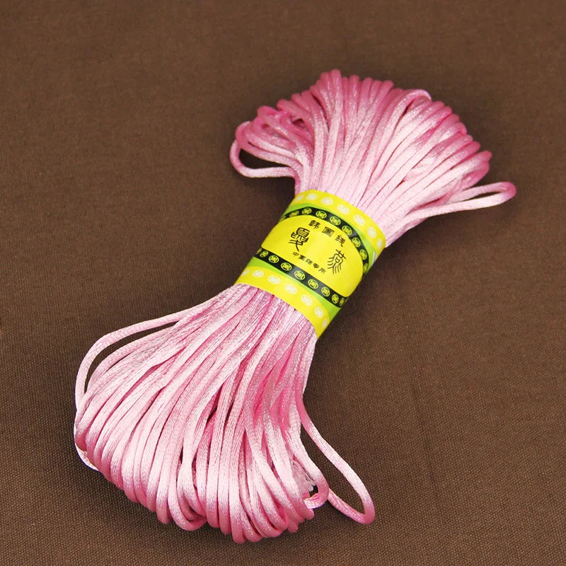 Beading Supplies, Satin-Style Cord for Chinese Knots, Macrame & Bracelets