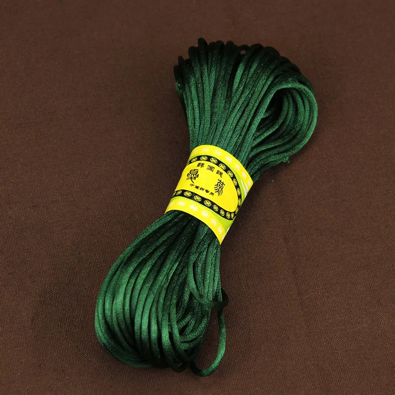 Beading Supplies, Satin-Style Cord for Chinese Knots, Macrame & Bracelets