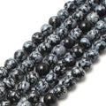 Stone Beads Round Blue Turquoise-Style for DIY Jewelry Making Bracelet Supplies