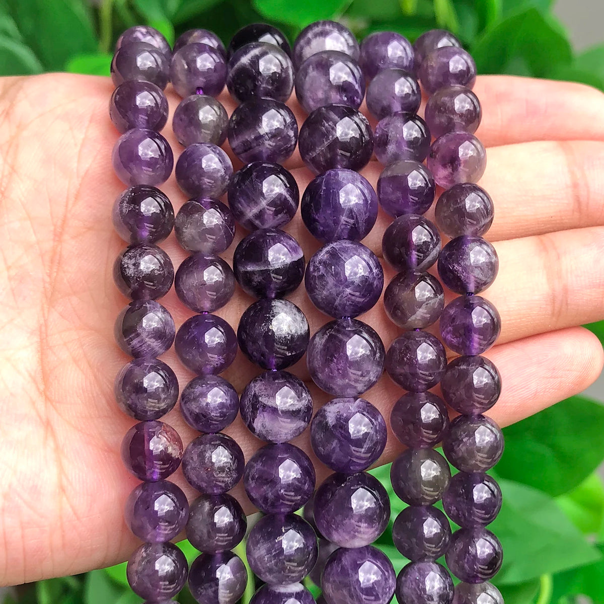 Stone Beads Round Blue Turquoise-Style for DIY Jewelry Making Bracelet Supplies