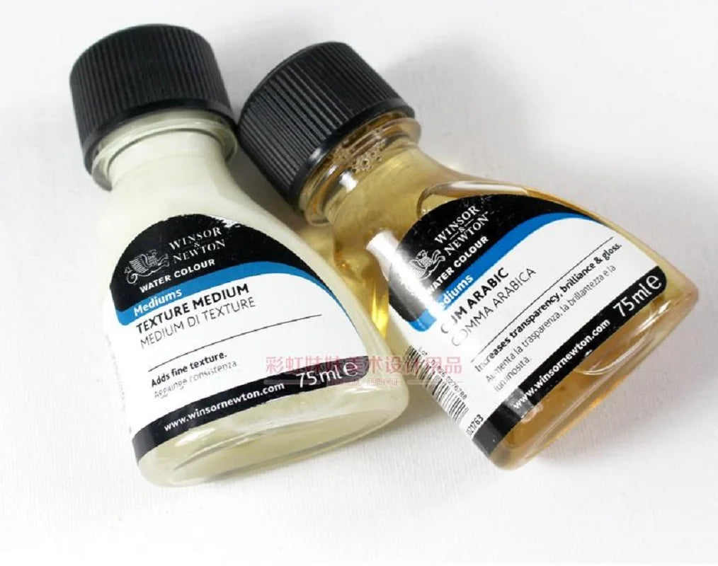 Winsor & Newton Watercolor Mediums — 75ml (Gum Arabic, Masking Fluid & More)