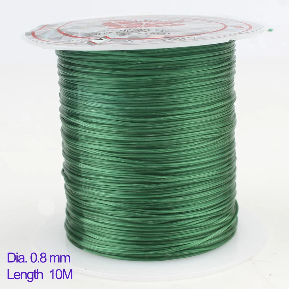 Elastic Beading Cord Clear Crystal Stringing Line DIY Jewelry Making