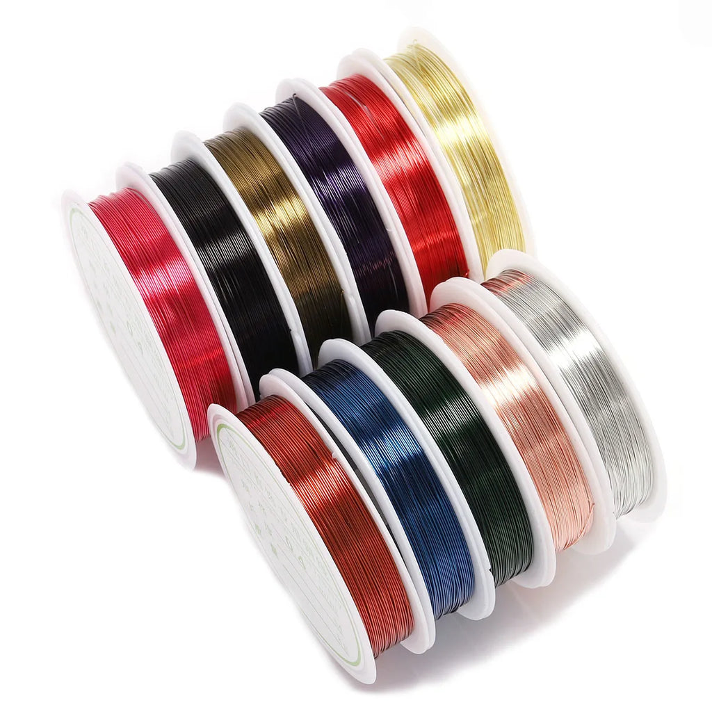 Beading Wire Gold Blue Color Stringing Thread DIY Jewelry Making Craft Supplies