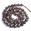 Stone Beads Faceted Pink Blue Chalcedony-Style Jades-Style Agates Round
