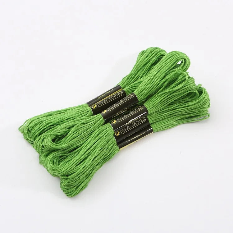 Embroidery Thread, Gradient & Solid Colors for Handmade Cross-Stitch Crafts