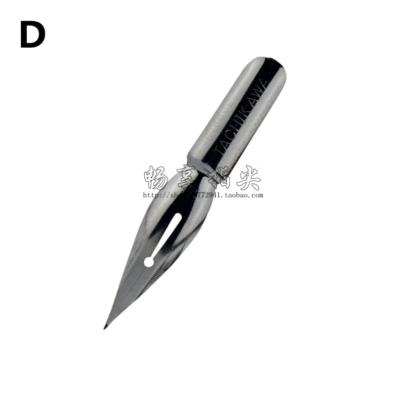 Nikko Tachikawa Dip Pen Nibs — G, D, Round, Student & Whistle Comic Nibs