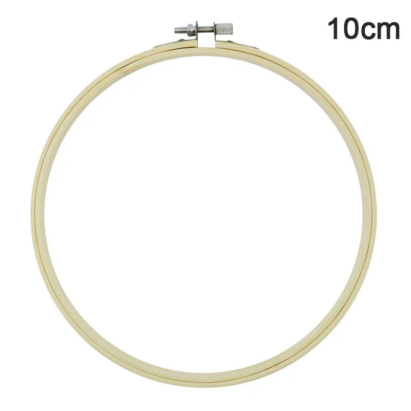 Embroidery Hoop, Wood-Effect Ring for Cross-Stitch & Needlecraft Projects
