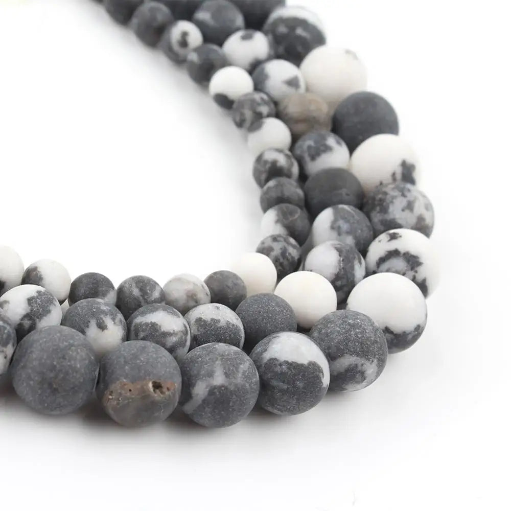 Stone Beads Matte Turquoises-Style Howlite-Style Frosted Agates Amazonite