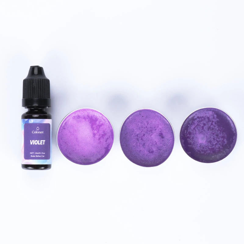 Candle & Soap Liquid Dye, 10ml — 24 Colors, Resin & Craft Pigment
