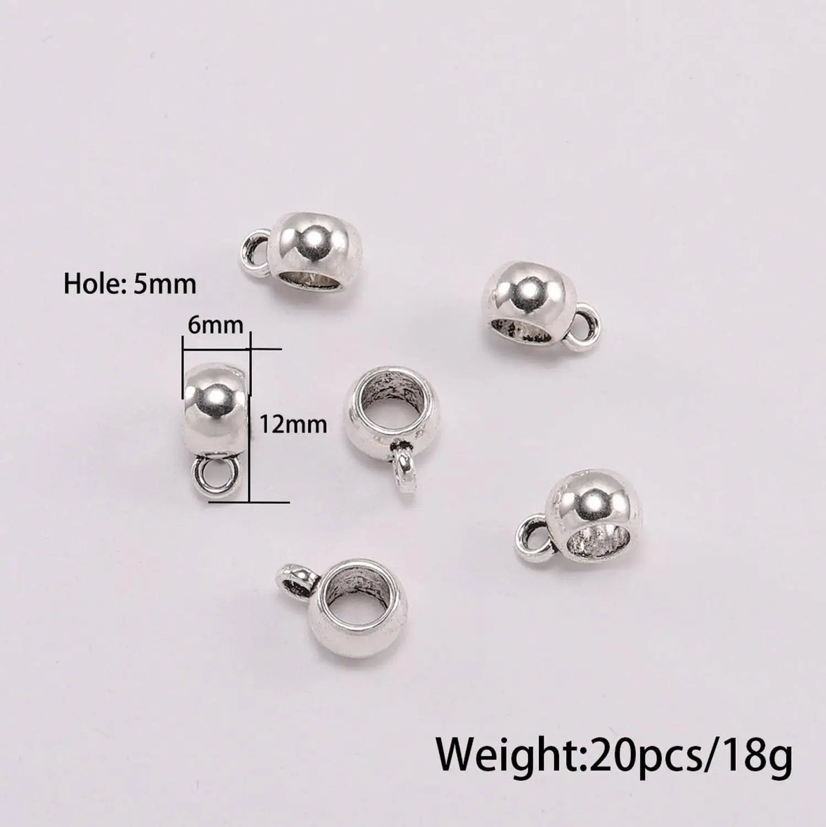 Pendant Bails Hook Clip Necklace Connectors DIY Jewelry Making Craft Supplies
