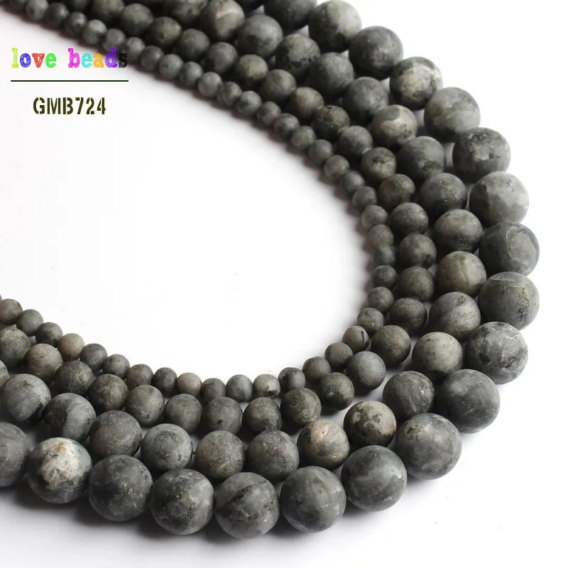 Stone Beads Matte Amazonite Agate Aventurine Styles for DIY Jewelry Making
