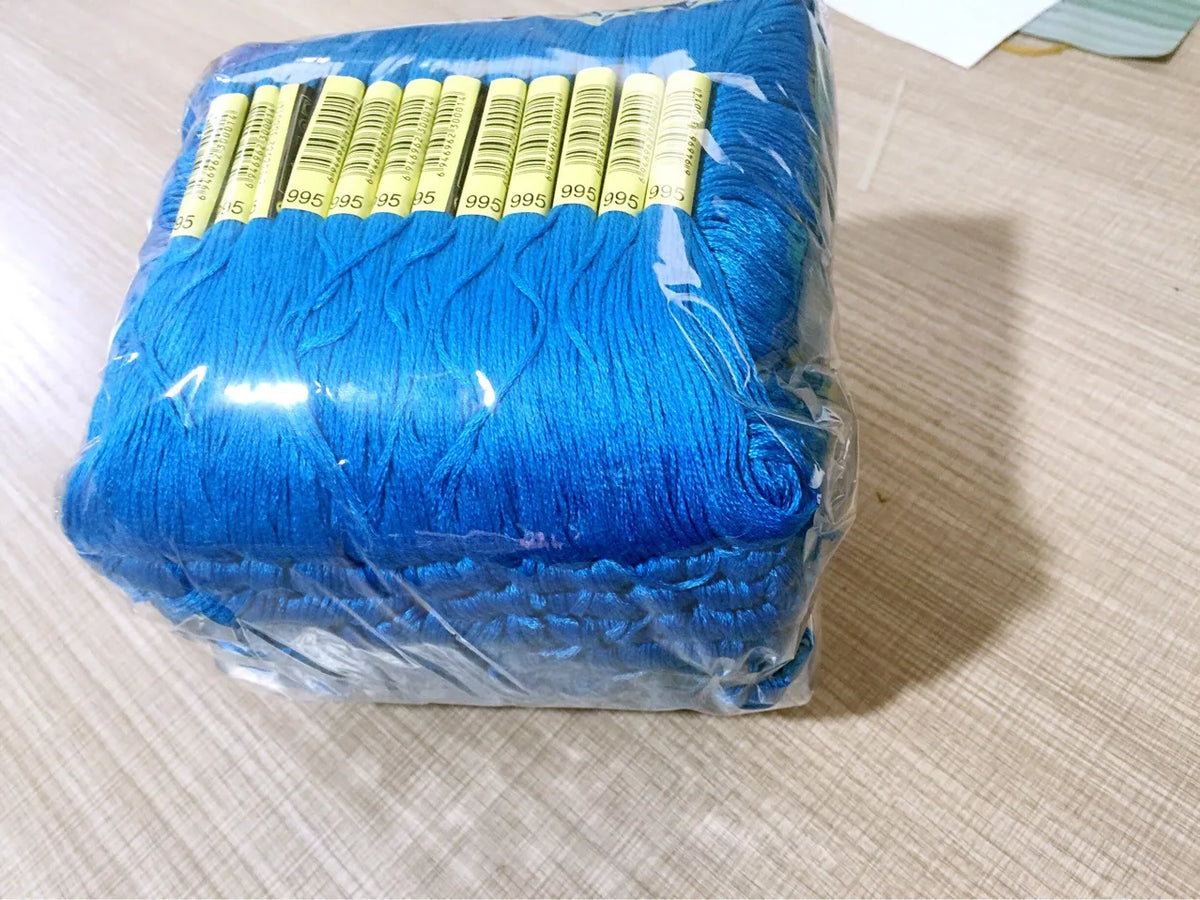Embroidery Floss, Same-Color Packs for Cross-Stitch & Needlework Projects