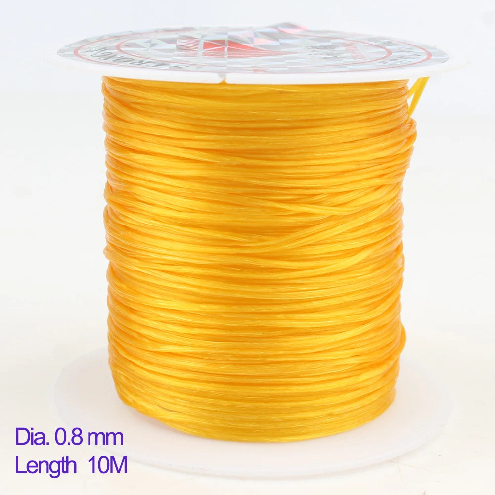 Elastic Beading Cord Clear Crystal Stringing Line DIY Jewelry Making