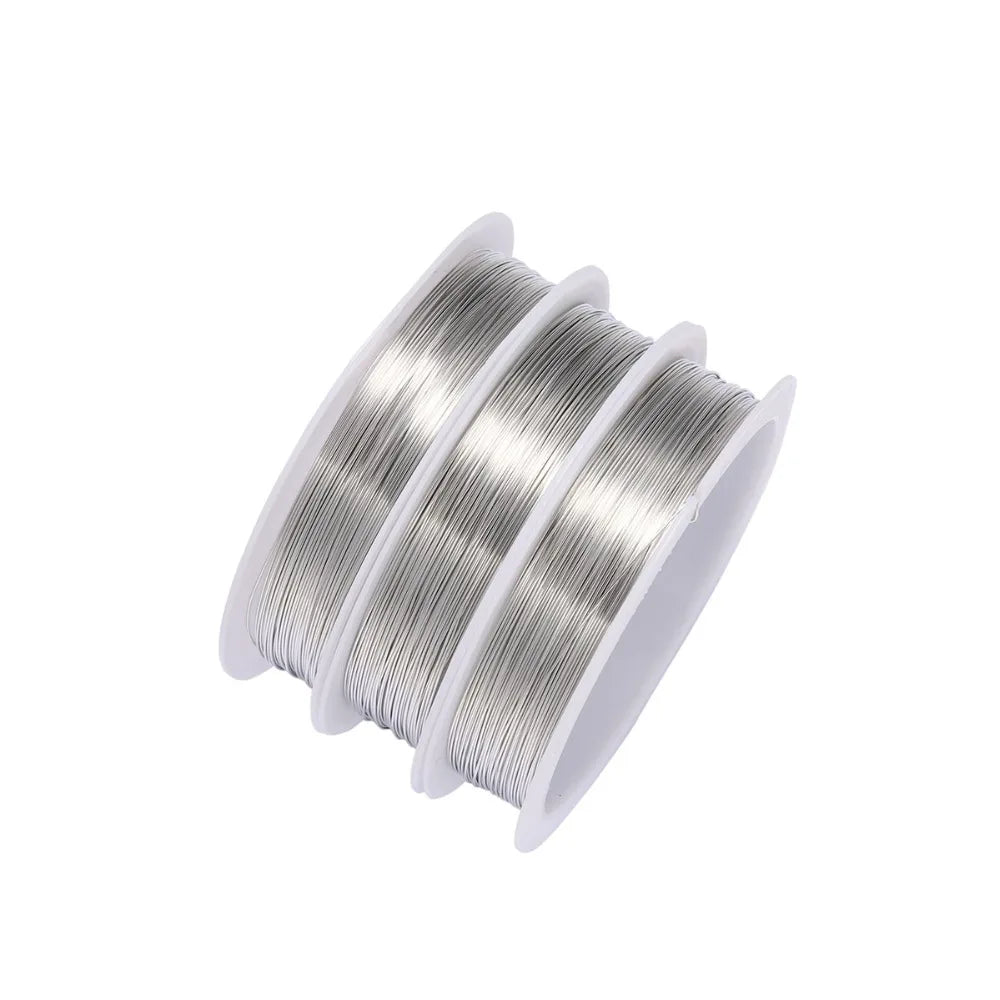Copper Beading Wire Alloy Metal Stringing Thread DIY Jewelry Making