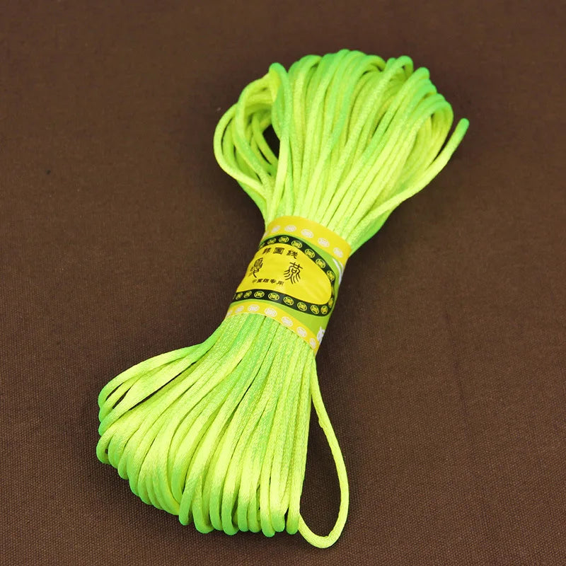 Beading Supplies, Satin-Style Cord for Chinese Knots, Macrame & Bracelets