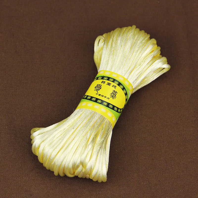 Beading Supplies, Satin-Style Cord for Chinese Knots, Macrame & Bracelets