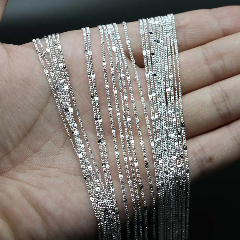 Necklace Chains Metal Links with Lobster Clasps DIY Jewelry Making