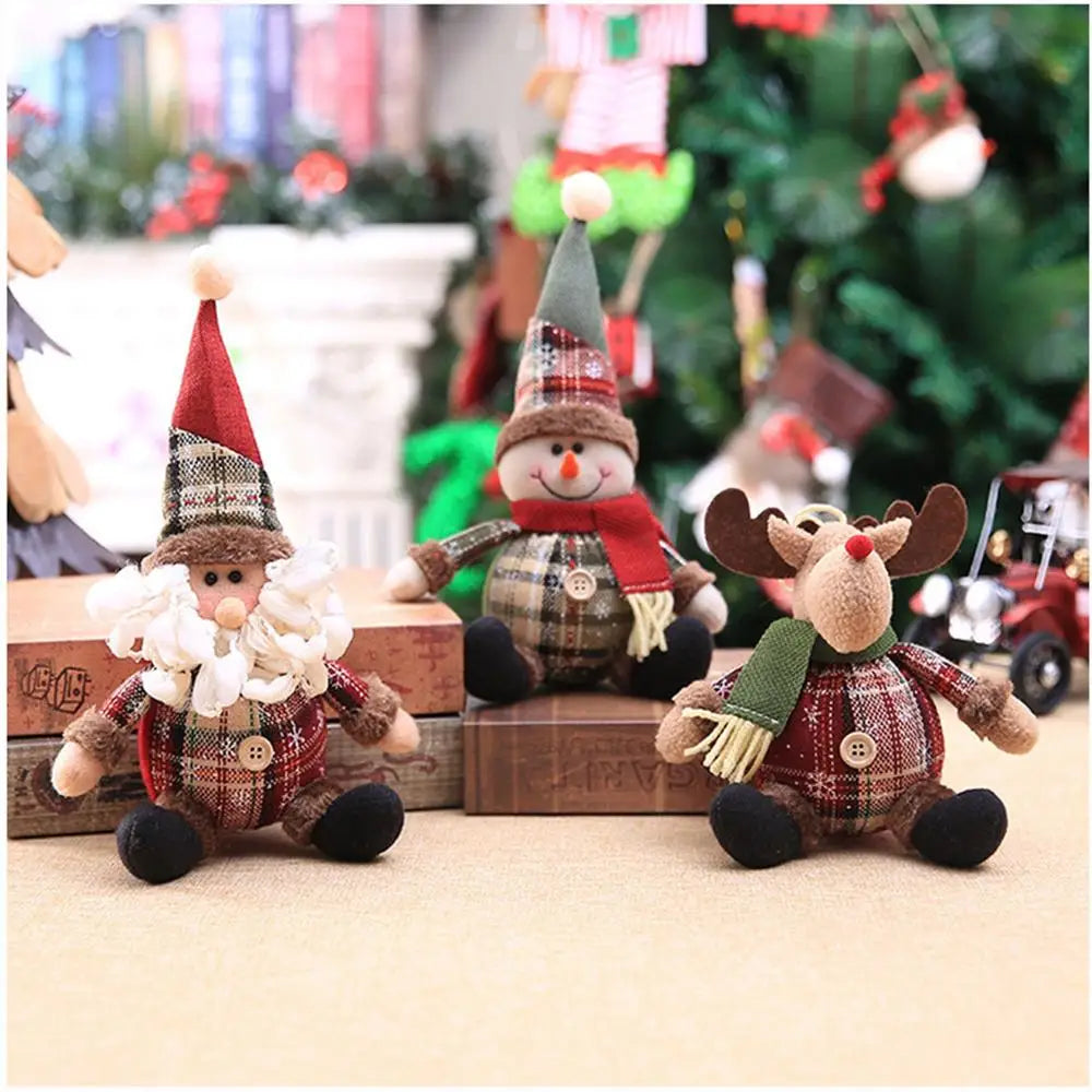 Christmas Doll Ornaments Merry Christmas Decorations For Home Xmas Decor Gifts