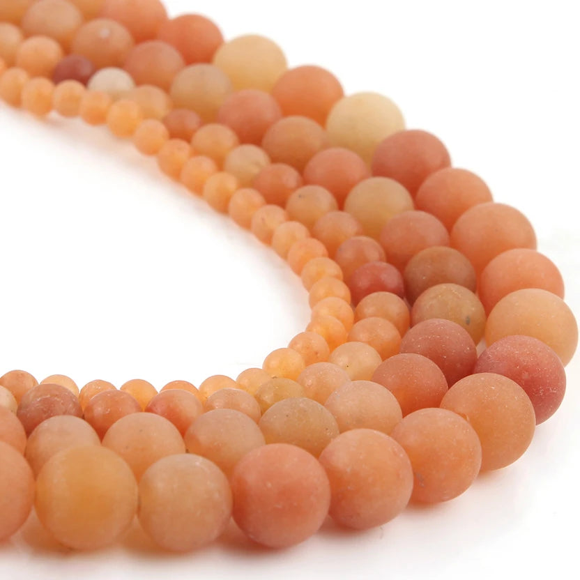 Stone Beads Matte Round Picture Jasper-Style for DIY Jewelry Making Craft Beads