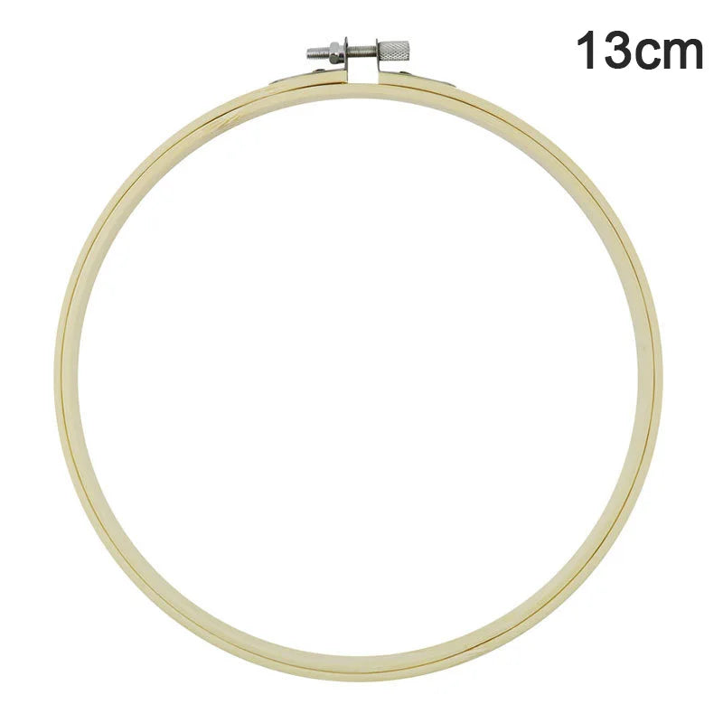 Embroidery Hoop, Wood-Effect Ring for Cross-Stitch & Needlecraft Projects
