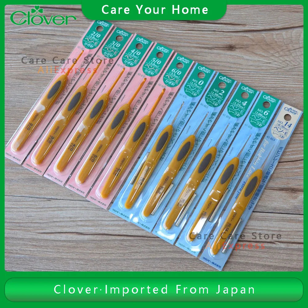 Crochet Hook, Clover for Lace, Handmade Yarn Crafts & Needlework Projects