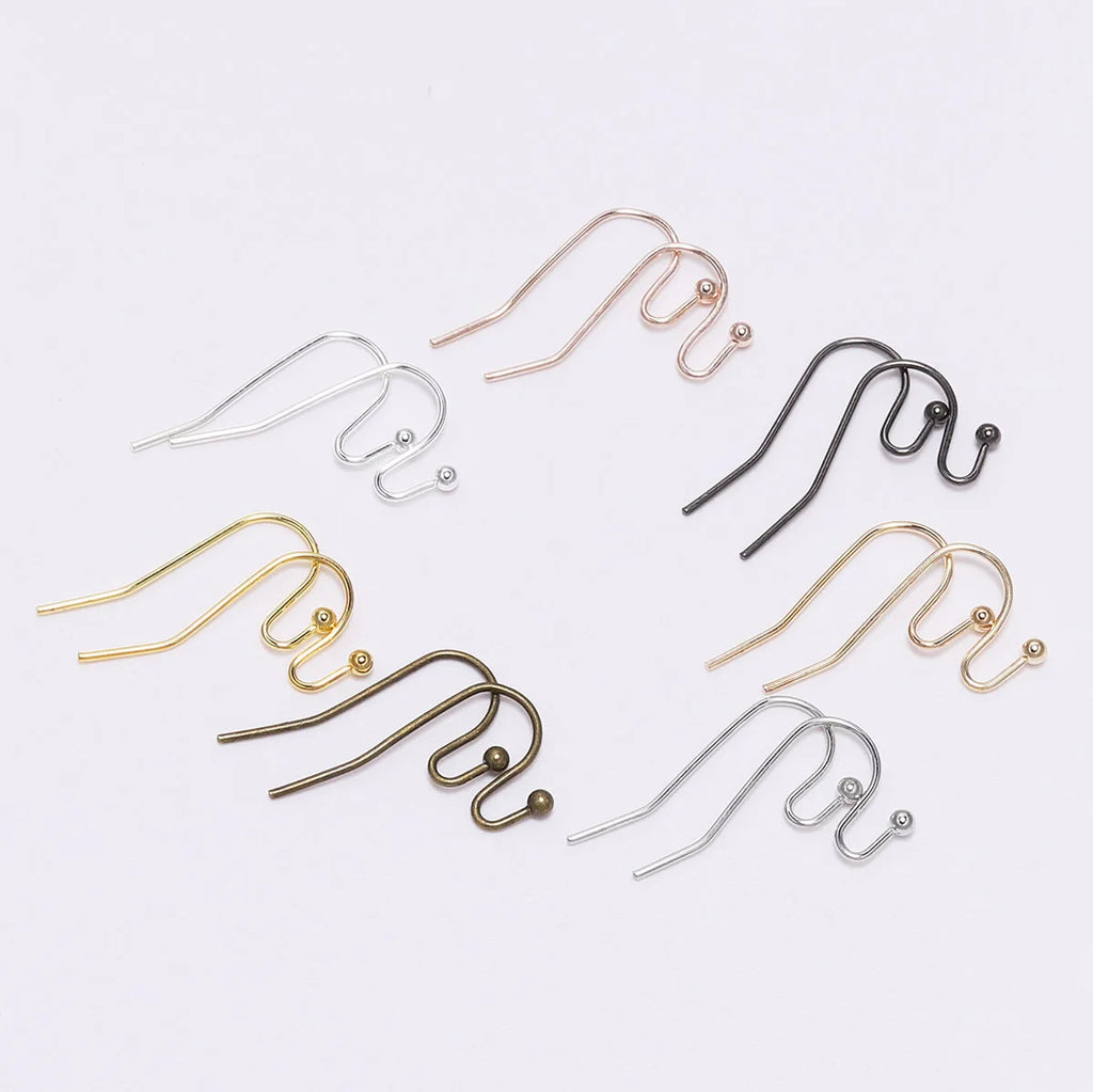 Earring Hooks Metal Earwire Jewelry Findings DIY Jewelry Making Craft Supplies