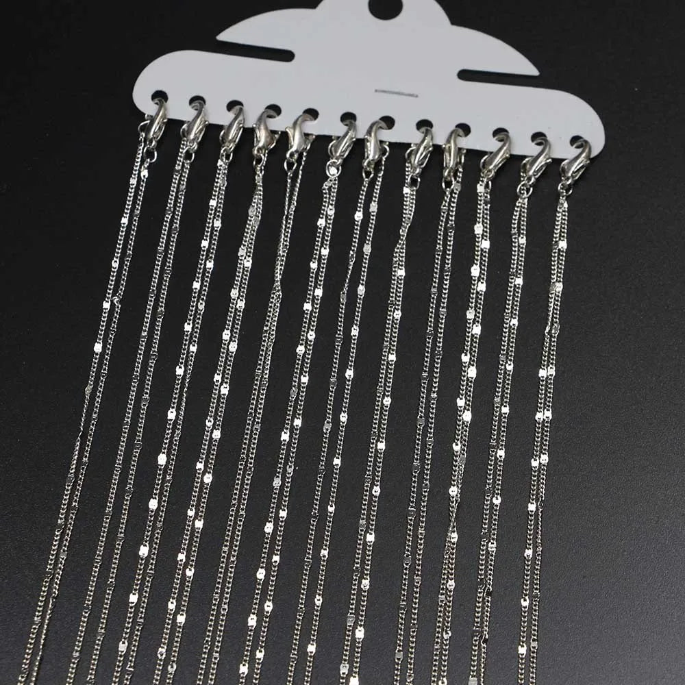 Necklace Chains Metal Links with Lobster Clasps DIY Jewelry Making