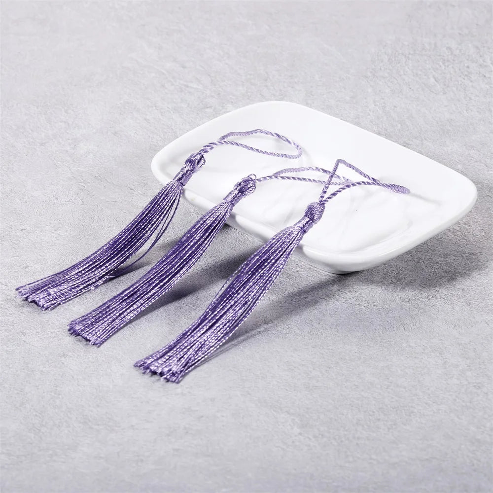 Tassel Trim Fringe Sewing Curtains Hanging Rope Silk Tassels DIY Jewelry Making