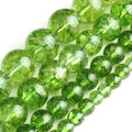 Stone Beads Round Green Agate Jasper Tiger Eye Styles for DIY Jewelry Making