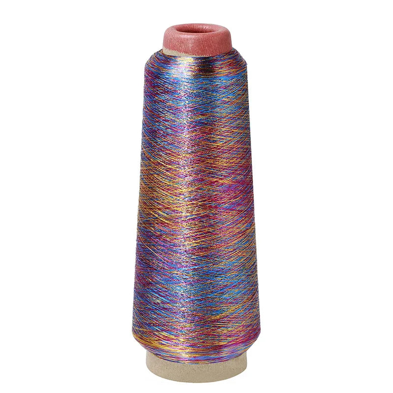 Embroidery Floss, Metallic Gold & Silver Colors for Handmade Needlework