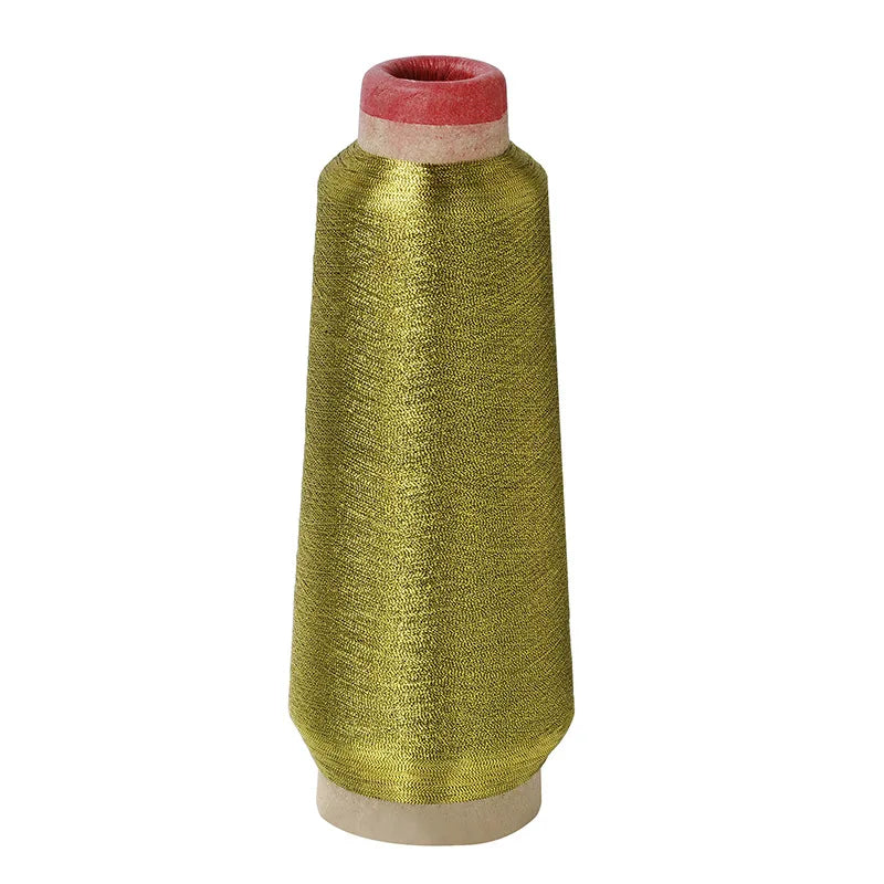 Embroidery Floss, Metallic Gold & Silver Colors for Handmade Needlework