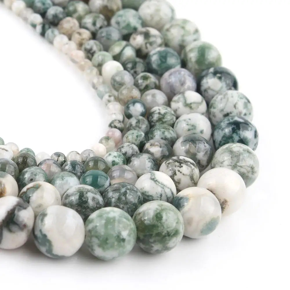 Stone Beads Style Mineral Amazonite Rhodonite Sediment Jades-Style Craft Beads