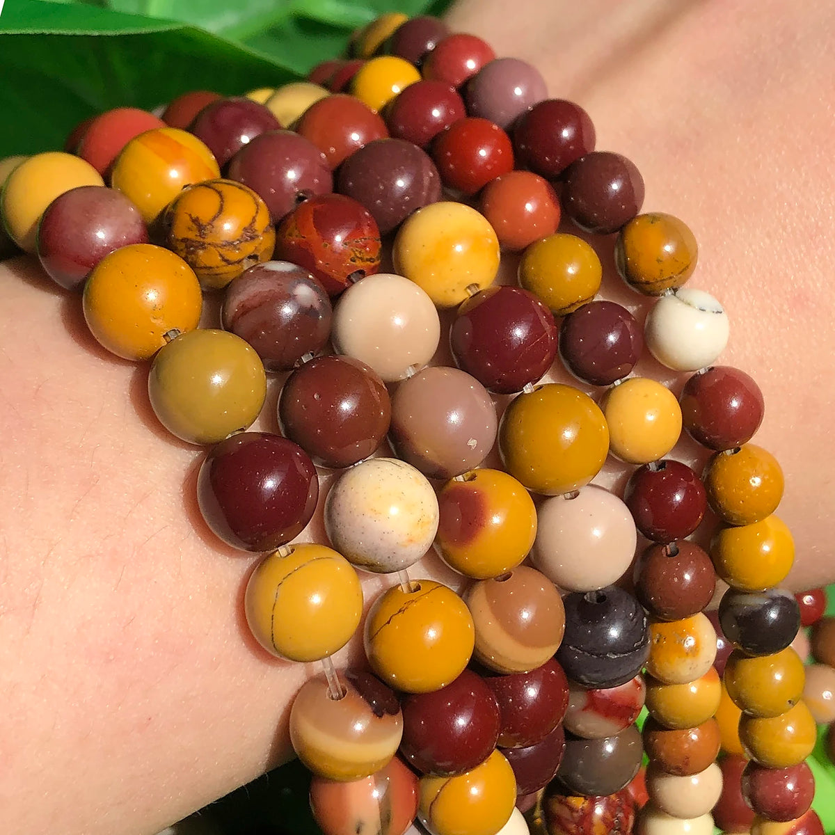 Stone Beads African Turquoise Tiger Eye Styles for DIY Jewelry Making