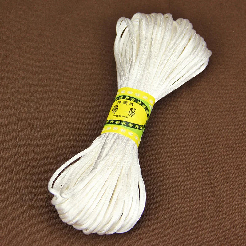 Beading Supplies, Satin-Style Cord for Chinese Knots, Macrame & Bracelets