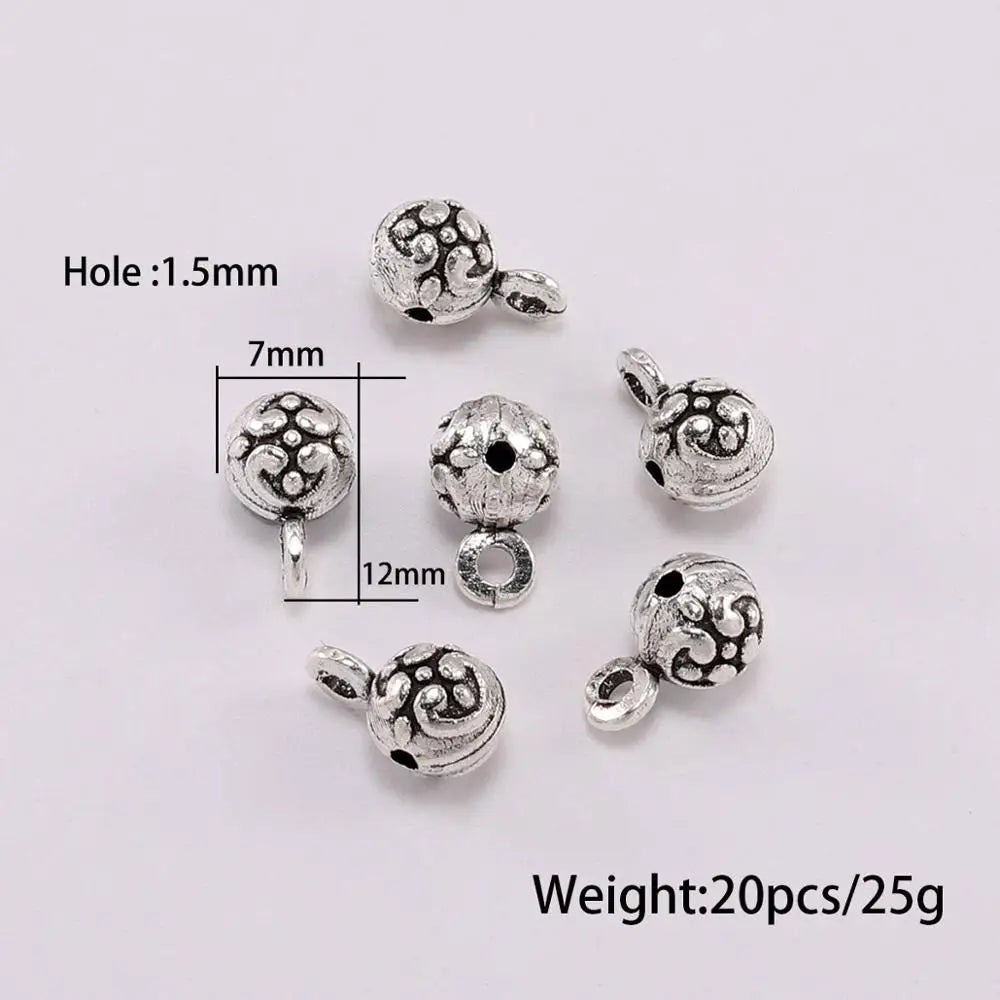 Pendant Bails Hook Clip Necklace Connectors DIY Jewelry Making Craft Supplies