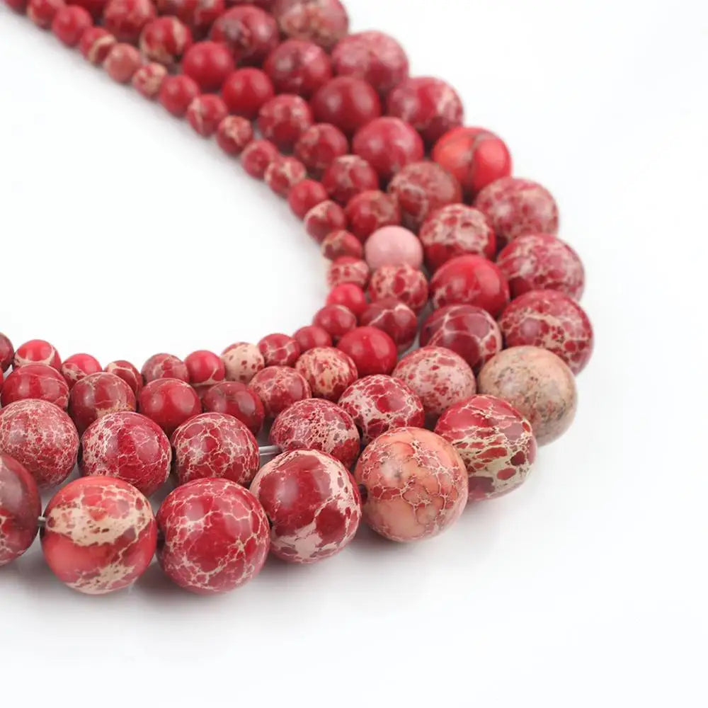 Stone Beads Style Mineral Amazonite Rhodonite Sediment Jades-Style Craft Beads
