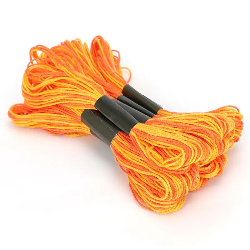 Embroidery Floss, Multicolor for Bracelets, Cross-Stitch & Needlework Crafts