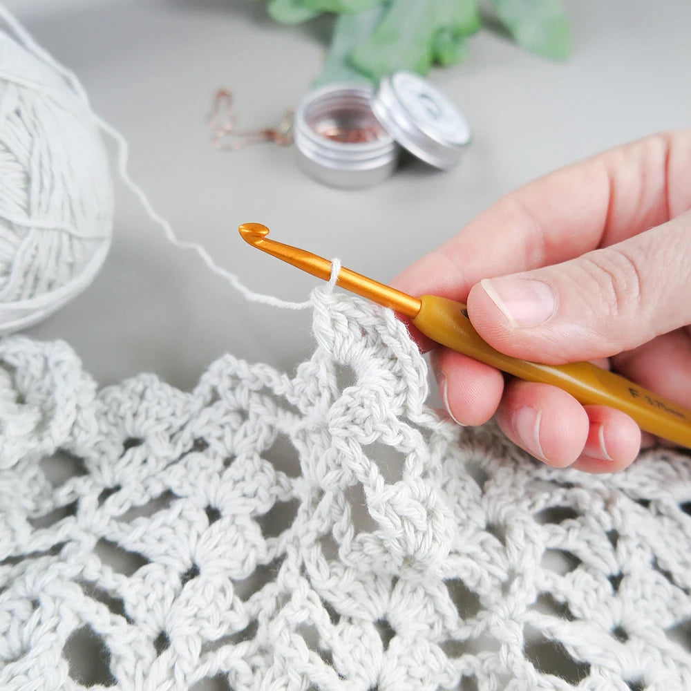 Crochet Hook, Clover for Handmade Yarn Crafts & Needlework Projects