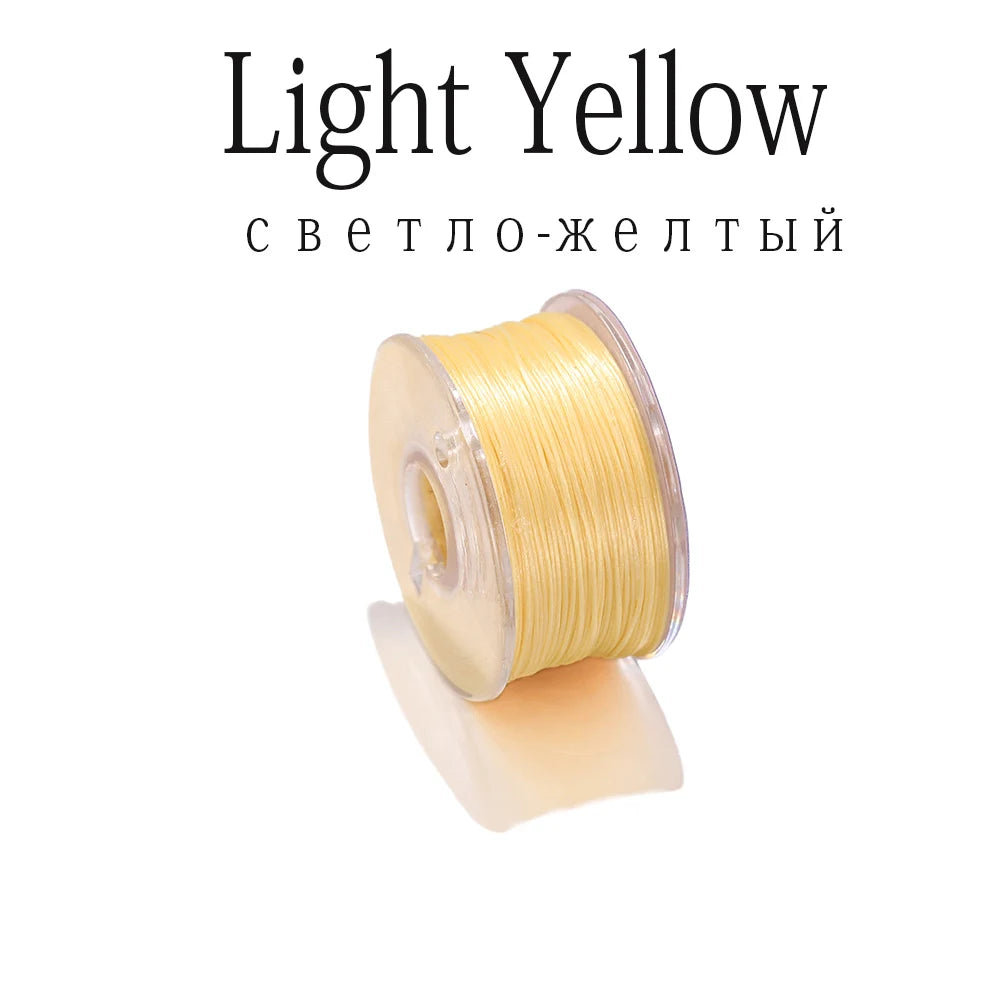 Beading Thread Nonelastic Seed Bead Stringing Cord DIY Jewelry Making