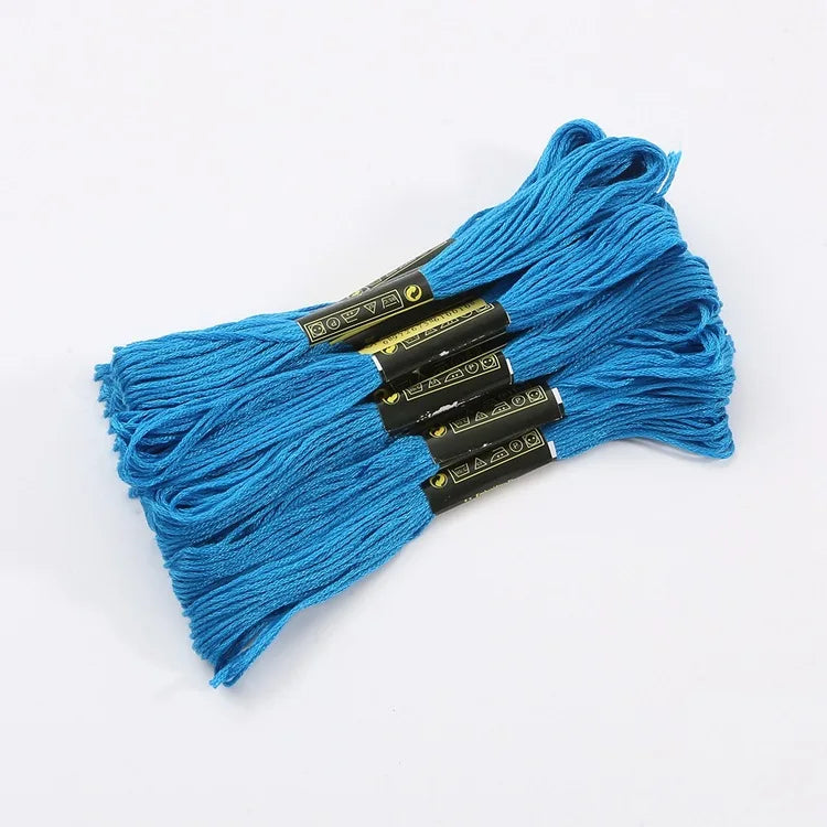 Embroidery Thread, Gradient & Solid Colors for Handmade Cross-Stitch Crafts